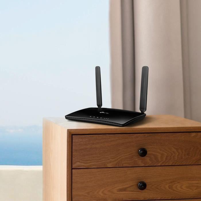 TP-Link - TL-MR6400 - Routeur 4G LTE WiFi N 300 Mbps avec antennes détachables TP-LINK