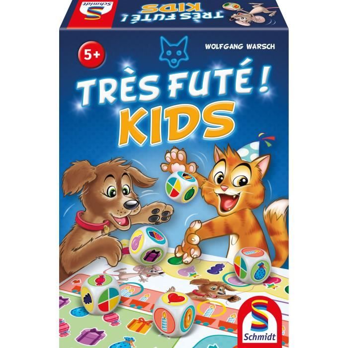 Tres futé Kids - Jeux de Société - SCHMIDT SPIELE - Initiez les petits au jeu avec des défis malins et amusants!