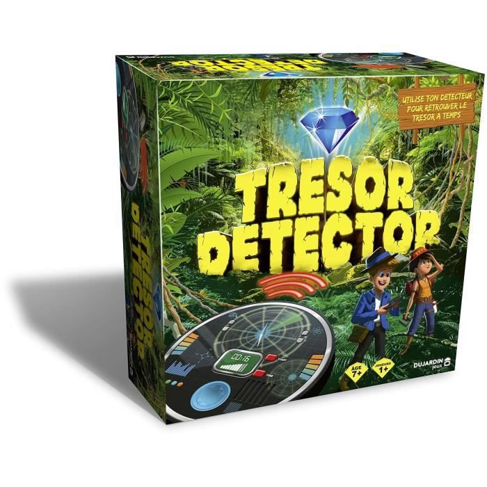 TRÉSOR DETECTOR - Jeu de société - DUJARDIN - Partez a la recherche du trésor avec votre détecteur électronique!