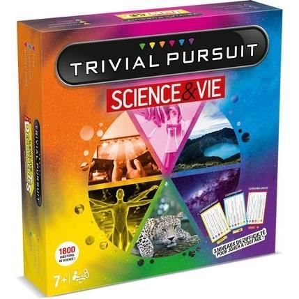 TRIVIAL PURSUIT SCIENCE & VIE - Jeu de plateau - WINNING MOVES