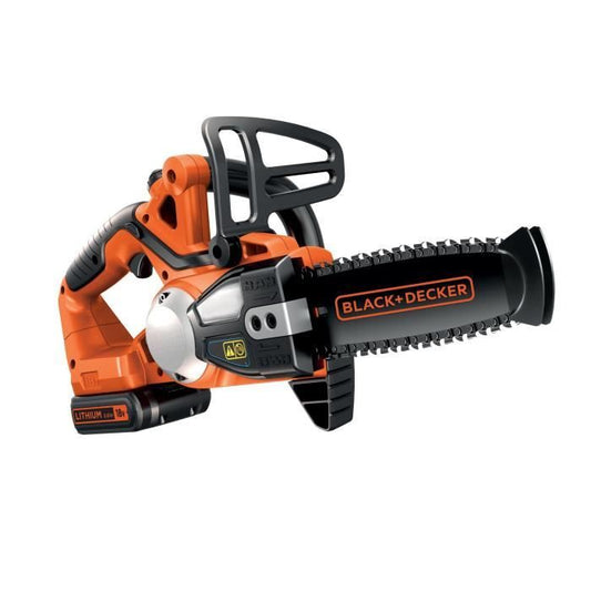 Tronçonneuse sans fil 18V GKC1820L20-QW BLACK + DECKER - 20 cm - Livrée avec batterie 18V 2 Ah et chargeur