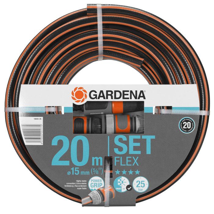 Tuyau d'arrosage ComfortFLEX GARDENA - 20m - Ø15mm - Anti noeud et indéformable - Garantie 20 ans GARDENA