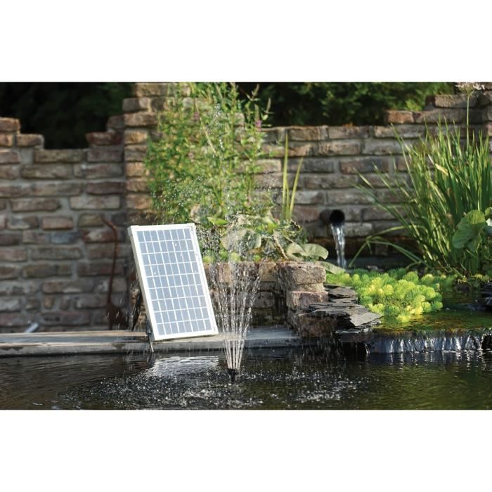 Ubbink Ensemble SolarMax 600 avec panneau solaire et pompe 1351181 403739 UBBINK