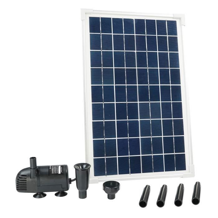 Ubbink Ensemble SolarMax 600 avec panneau solaire et pompe 1351181 403739 UBBINK