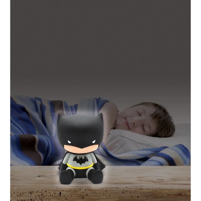 Veilleuse 3D Batman - LEXIBOOK - Lumiere LED - Anti chocs - Enfant - 3 ans