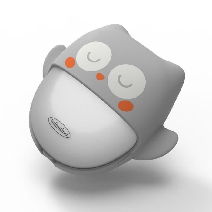 Veilleuse nomade rechargeable chouette - INFANTINO - Veilleuse - Gris - Mixte - Bébé