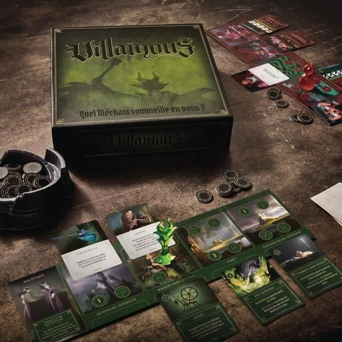 Villainous Disney Jeu de stratégie famille immersif et diabolique 2 a 6 joueurs Des 10 ans Ravensburger