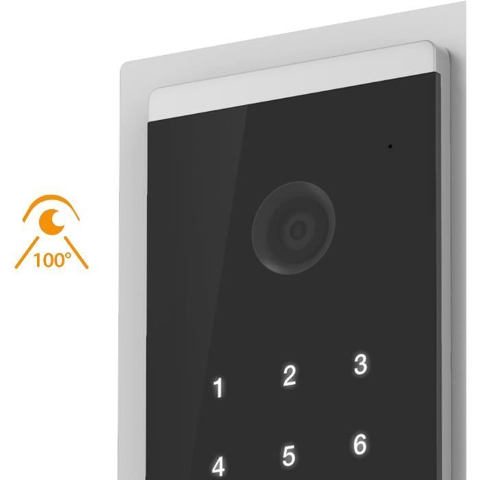 Smart doorbell vidéo intercom avec digicode intégré - Visiophone filaire Extel