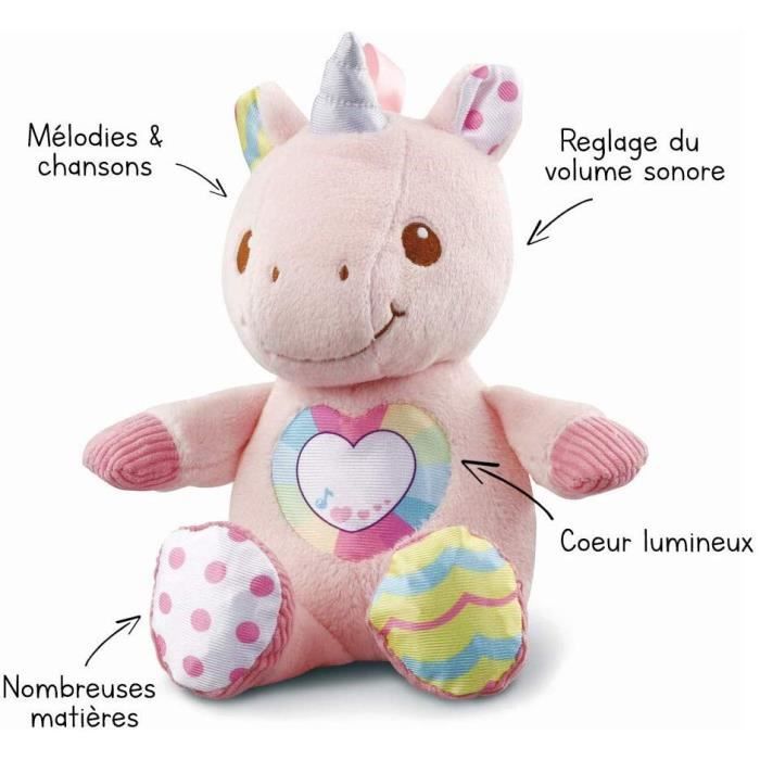 VTECH BABY - Maé Ma Licorne a Câliner