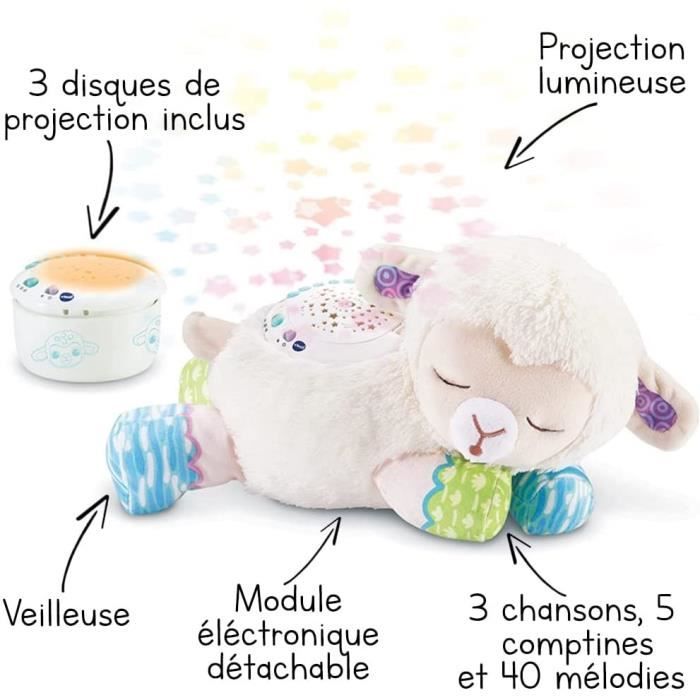 VTECH BABY - Manon Lumi Mouton Nuit Etoilée 3 en 1