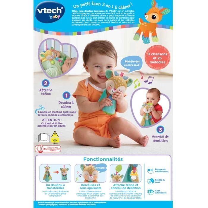 VTECH BABY - Tifan mon Doudou Berceuses