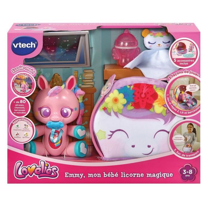 VTECH - Lovelies - Emmy Mon Bébé Licorne Magique