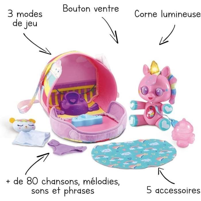 VTECH - Lovelies - Emmy Mon Bébé Licorne Magique