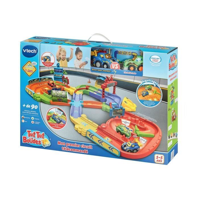 VTECH TUT TUT BOLIDES - MON PREMIER CIRCUIT TÉLÉCOMMANDÉ ( + SIMON SUPER CHAMPION / LÉO BOLIDE TURBO)