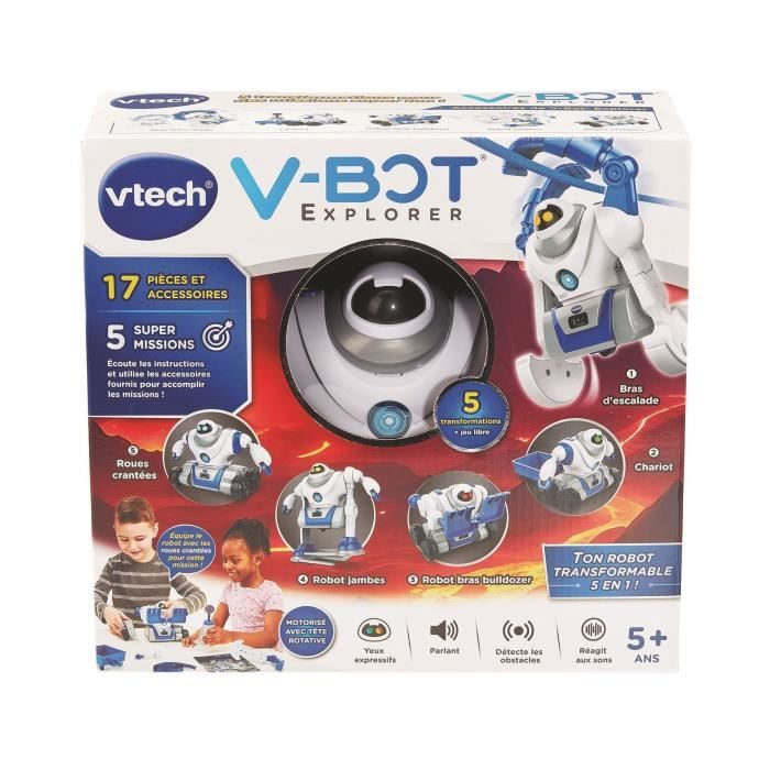 VTECH V-BOT EXPLORER MON ROBOT 5 EN 1