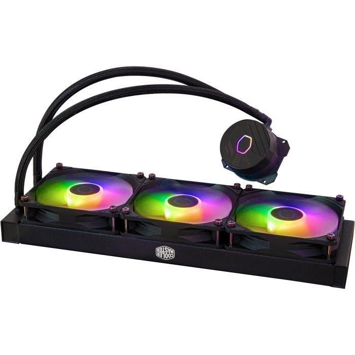 Watercooling - COOLER MASTER - MasterLiquid 360L Core Noir ARGB (MLW-D36M-A18PZ-R1) COOLER MASTER