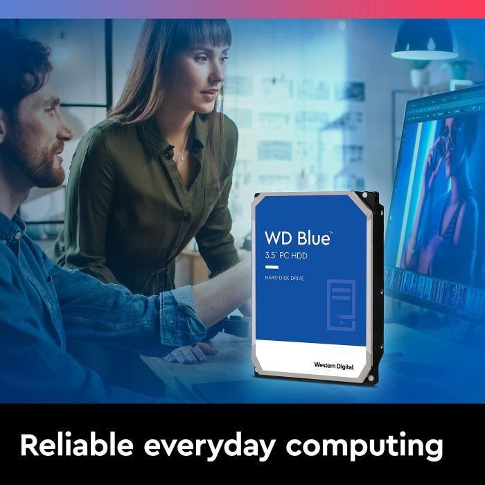 WD Blue - Disque dur Interne - 1To - 7200 tr/min - 3.5 (WD10EZEX) WESTERN DIGITAL