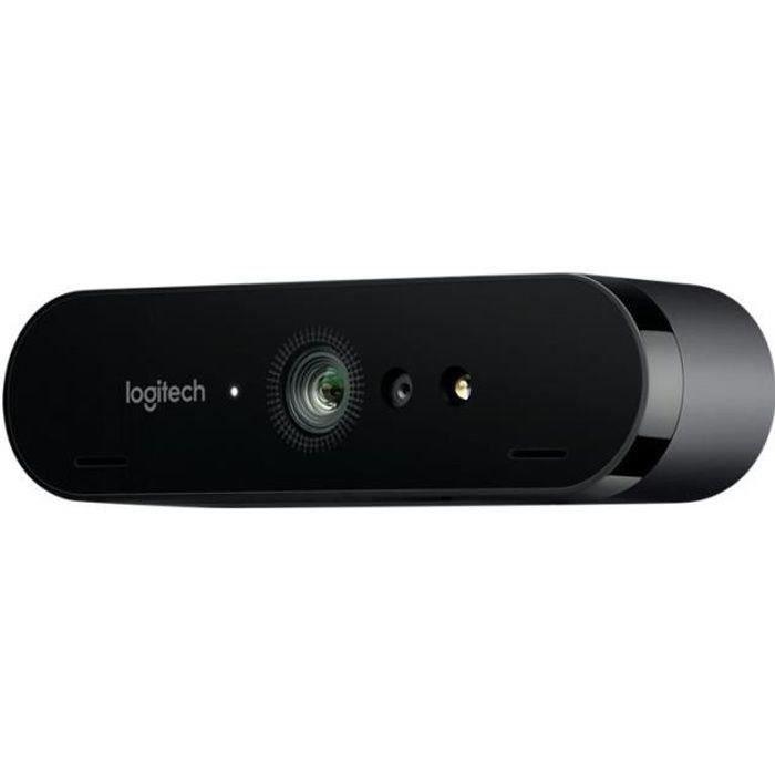 LOGITECH - Webcam BRIO STREAM - 90 fps - USB 3.0 - 13 Mégapixels Interpolé(s) - Vidéo 4096 x 2160 - Autofocus - Microphone - Paloma Tech