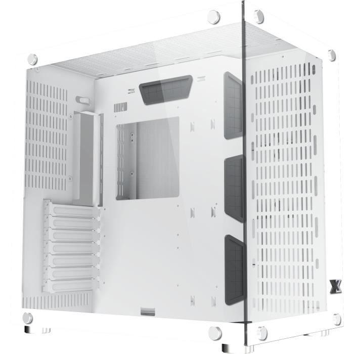 XIGMATEK Aquarius Plus Arctic ARGB (Blanc) - Boitier sans alimentation - Moyen tour - Format ATX XIGMATEK