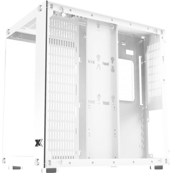 XIGMATEK Aquarius Plus Arctic ARGB (Blanc) - Boitier sans alimentation - Moyen tour - Format ATX XIGMATEK