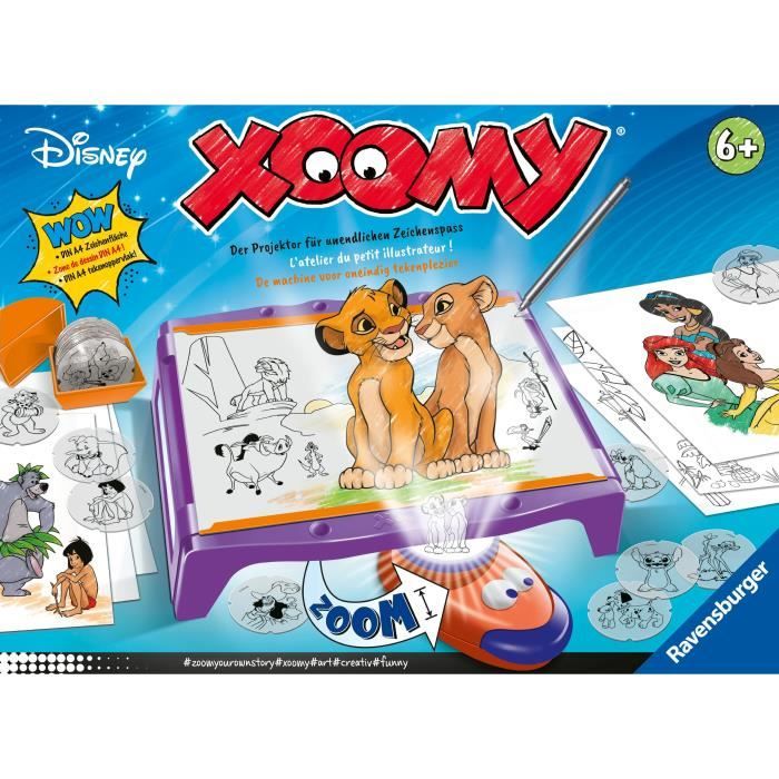 Xoomy Maxi Disney Table a dessiner Dessin Mixte Activité créative Des 6 ans 23946 Ravensburger