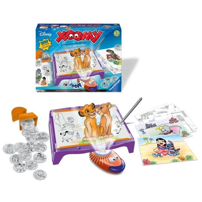 Xoomy Maxi Disney Table a dessiner Dessin Mixte Activité créative Des 6 ans 23946 Ravensburger