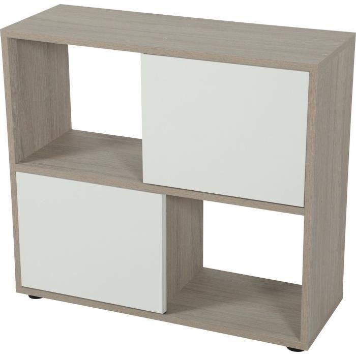 ZOLUX - Meuble pour aquarium Iseo trend 80 cm - Blanc ZOLUX