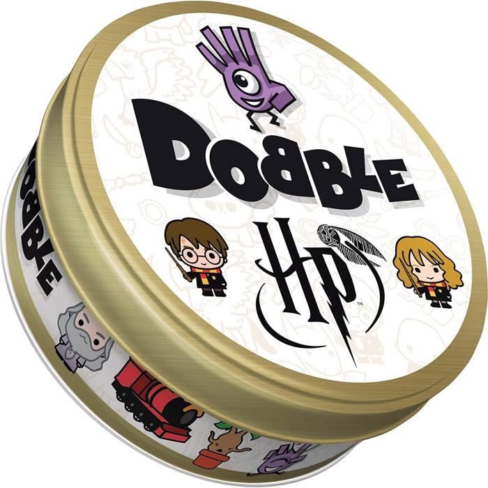 Zygomatic | Dobble: Harry Potter | Jeu de société | a partir de 6 ans | 2 a 8 joueurs | 15 minutes