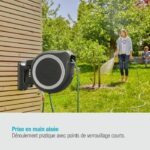 GARDENA Avvolgitubo automatico da parete RollUp L 30 m con bordo bianco - immagine 5