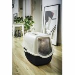 Toilette - Bianco e nero (PP riciclato) - 56 x 40 x 39 cm - immagine 3