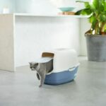 Toilette - Blu e bianco (PP riciclato) - 56 x 40 x 39 cm - immagine 4