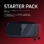 Starter Pack - ONLAN - Nintendo Switch 2 - Custodia nera + Pellicola protettiva + Levette analogiche - immagine 6