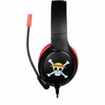 Cuffie da gioco cablate - KONIX - One Piece - PC, PS4, PS5, Switch e Xbox - Microfono - Cavo da 1,5 m - Presa jack da 3,5 mm - Luffy - immagine 4