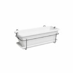 Giardiniera - ARTEVASI - KIT balcone VENEZIA - 50 ma - Bianco