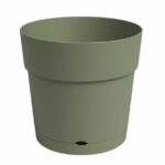 Vaso - ARTEVASI - CAPRI - Grande - Riserva d'acqua - Verde Cenere - L39,1 x P39,1 x H37 cm