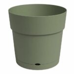 Vaso - ARTEVASI - CAPRI - Grande - Riserva d'acqua - Verde Cenere - L49,5 x P49,5 x H47,2 cm