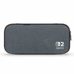 Nintendo Switch 2 Power A Bag - Grigio mélange scuro