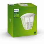 CREEK-Applique per esterno in metallo H19,5cm Bianco Philips