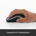 Mouse ottico wireless Logitech - M185 blu - immagine 6