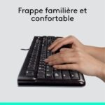 Pacchetto tastiera e mouse cablati LOGITECH - MK120 - immagine 2