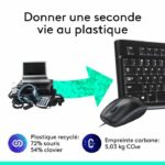 Pacchetto tastiera e mouse cablati LOGITECH - MK120 - immagine 5