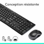 Kit tastiera mouse LOGITECH MK270 - Wireless - QWERTY - immagine 6