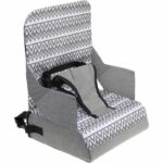 Rialzo per bambini - DREAMBABY - ON-THE-GO - Portatile con vani portaoggetti - Leggero, compatto e facile da trasportare