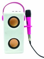 Potente altoparlante Bluetooth illuminato di Barbie con microfono - immagine 2