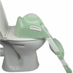 Riduttore WC - THERMOBABY - KIDDYLOO - Verde Celadon - Regolabile - immagine 3