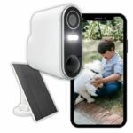 Telecamera di sorveglianza wireless da esterno con pannello solare Konyks Camini Air 2 Solar