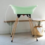 Vasca da bagno - THERMOBABY - VASCO - Verde Celadon - Compatibile con sdraio - immagine 5