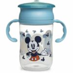 TAZZA PER L'APPRENDIMENTO A 360 GRADI - Tazza per l'apprendimento a 360 gradi con coperchio MICKEY