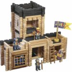 Gioco di costruzione - Jeujura - 8028 - Castello - Catapulta - 270 pezzi di legno