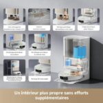 DREAME L50 Pro Ultra - Robot aspirapolvere con svuotamento automatico e lavaggio automatico - 19.500 Pa - immagine 4